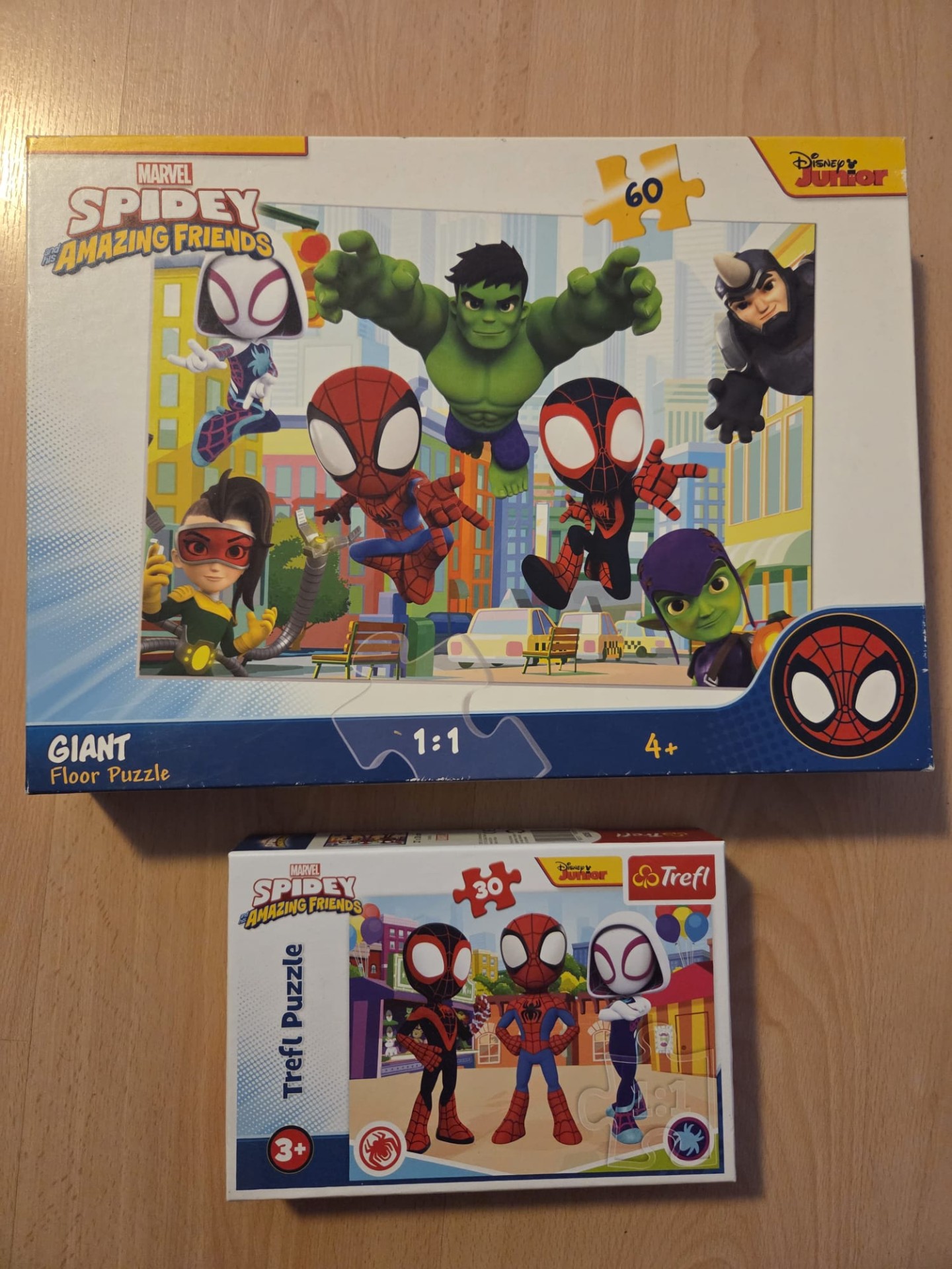 2x puzzle Spidey